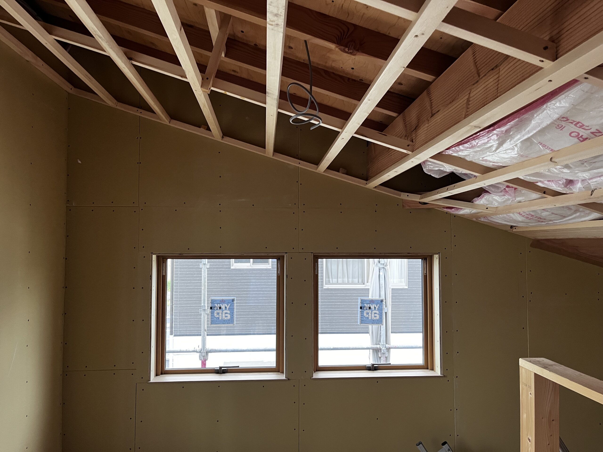 　ZEH仕様の自社モデルハウス建築中