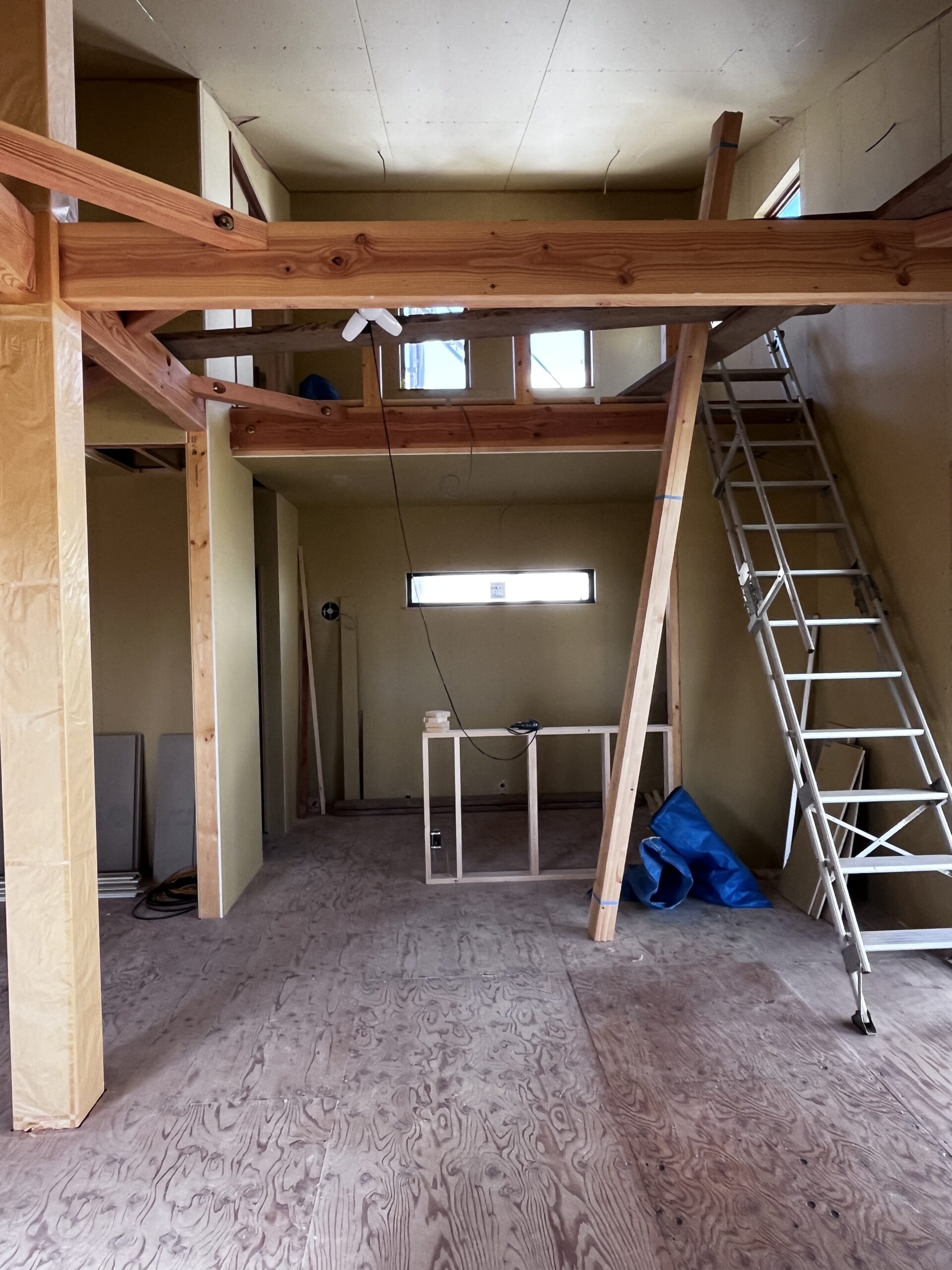 　ZEH仕様の自社モデルハウス建築中