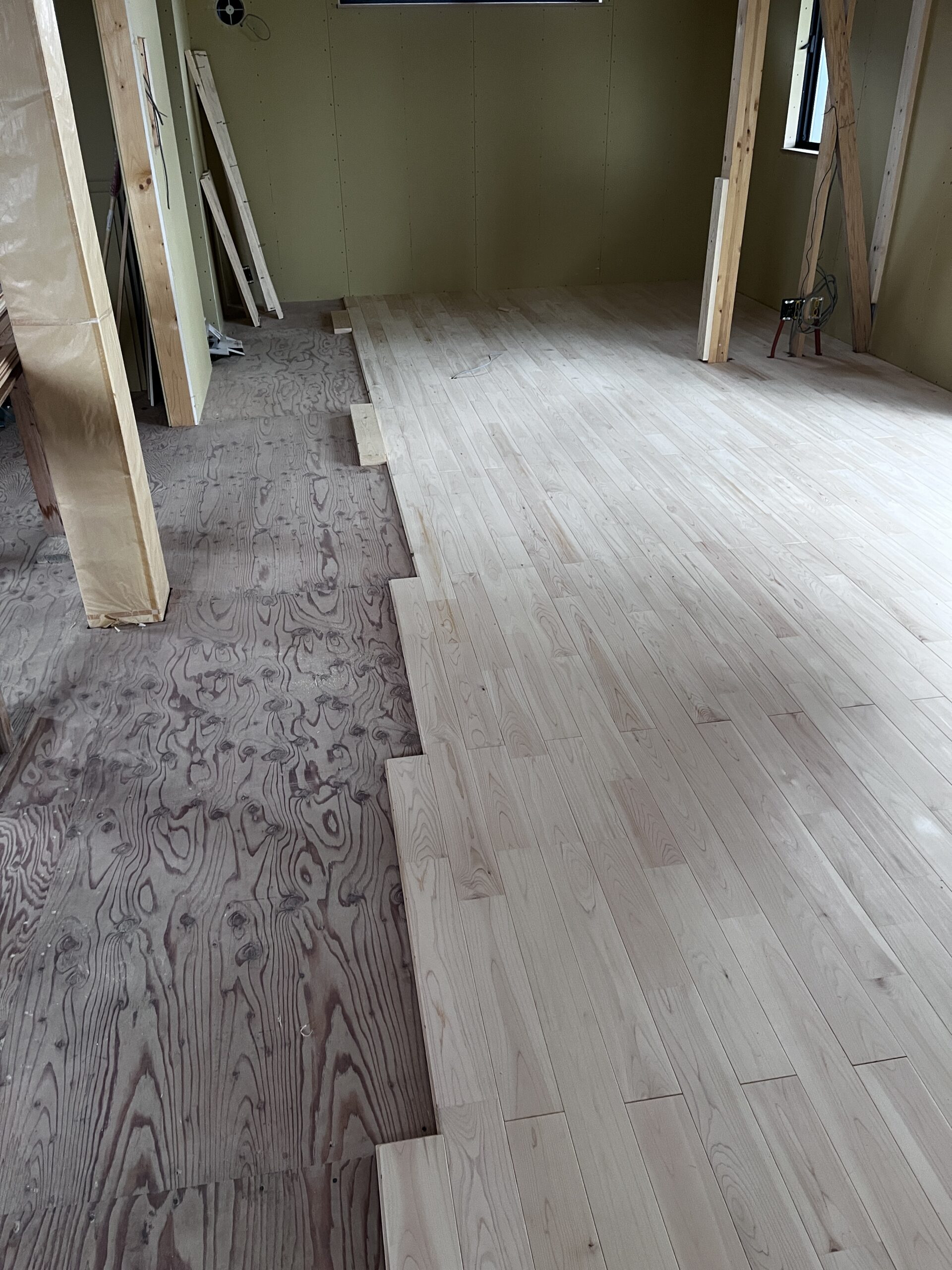 　ZEH仕様の自社モデルハウス建築中