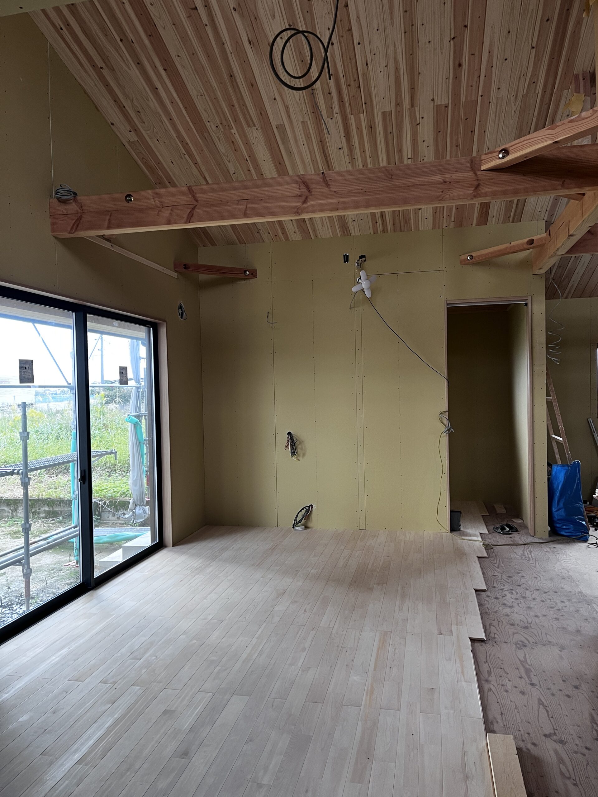 　ZEH仕様の自社モデルハウス建築中