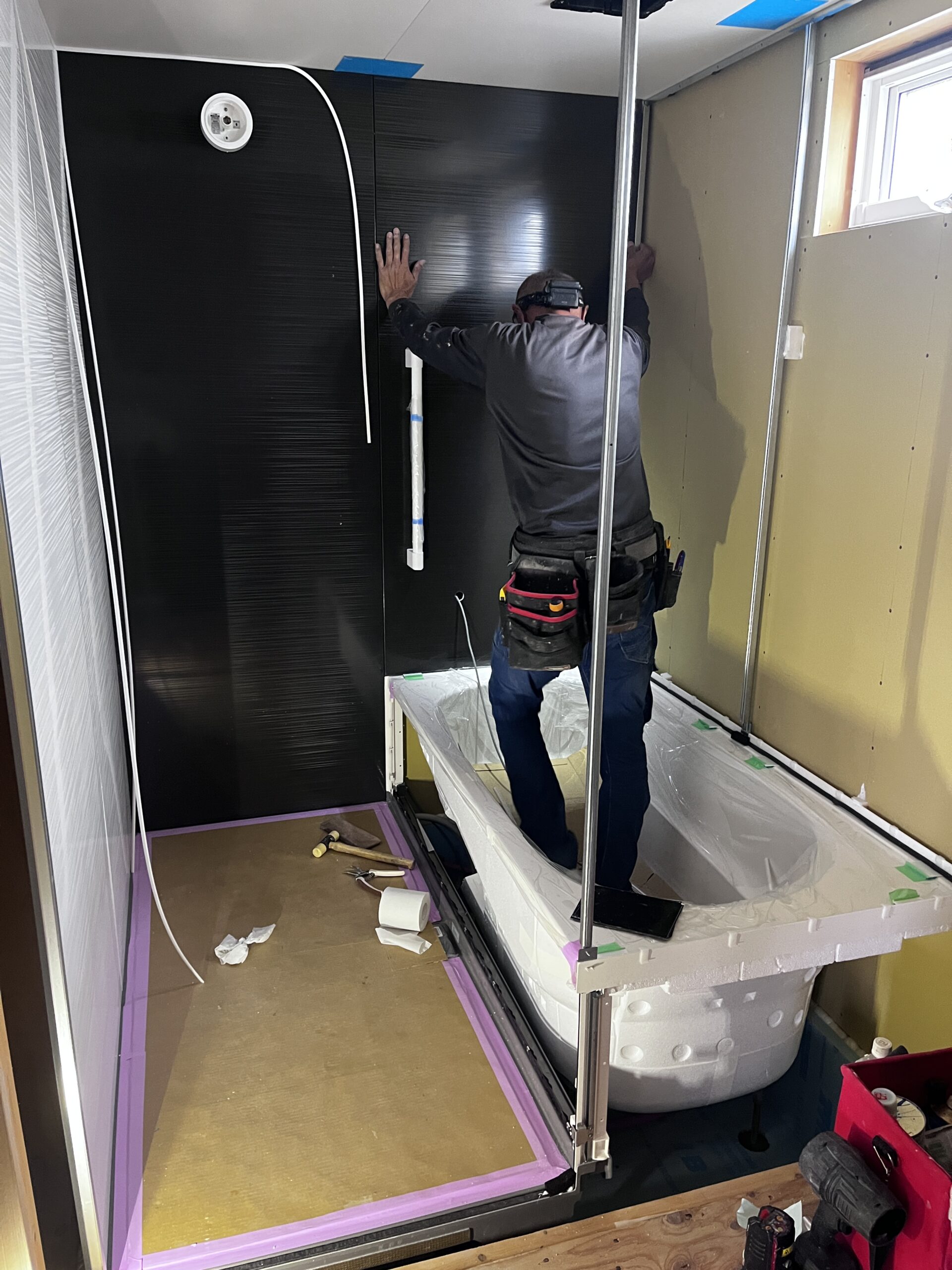 　ZEH仕様の自社モデルハウス建築中