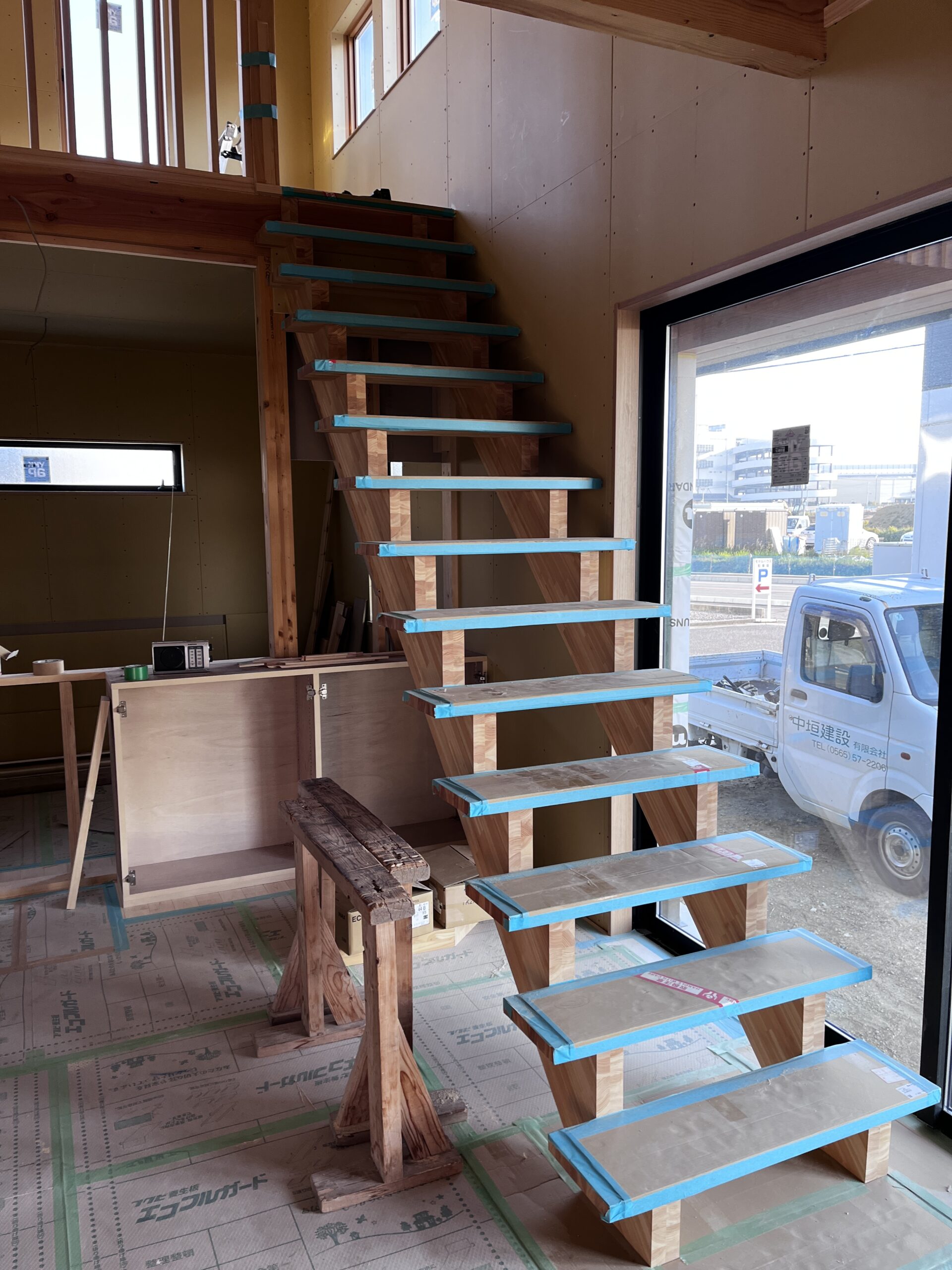 　ZEH仕様の自社モデルハウス建築中