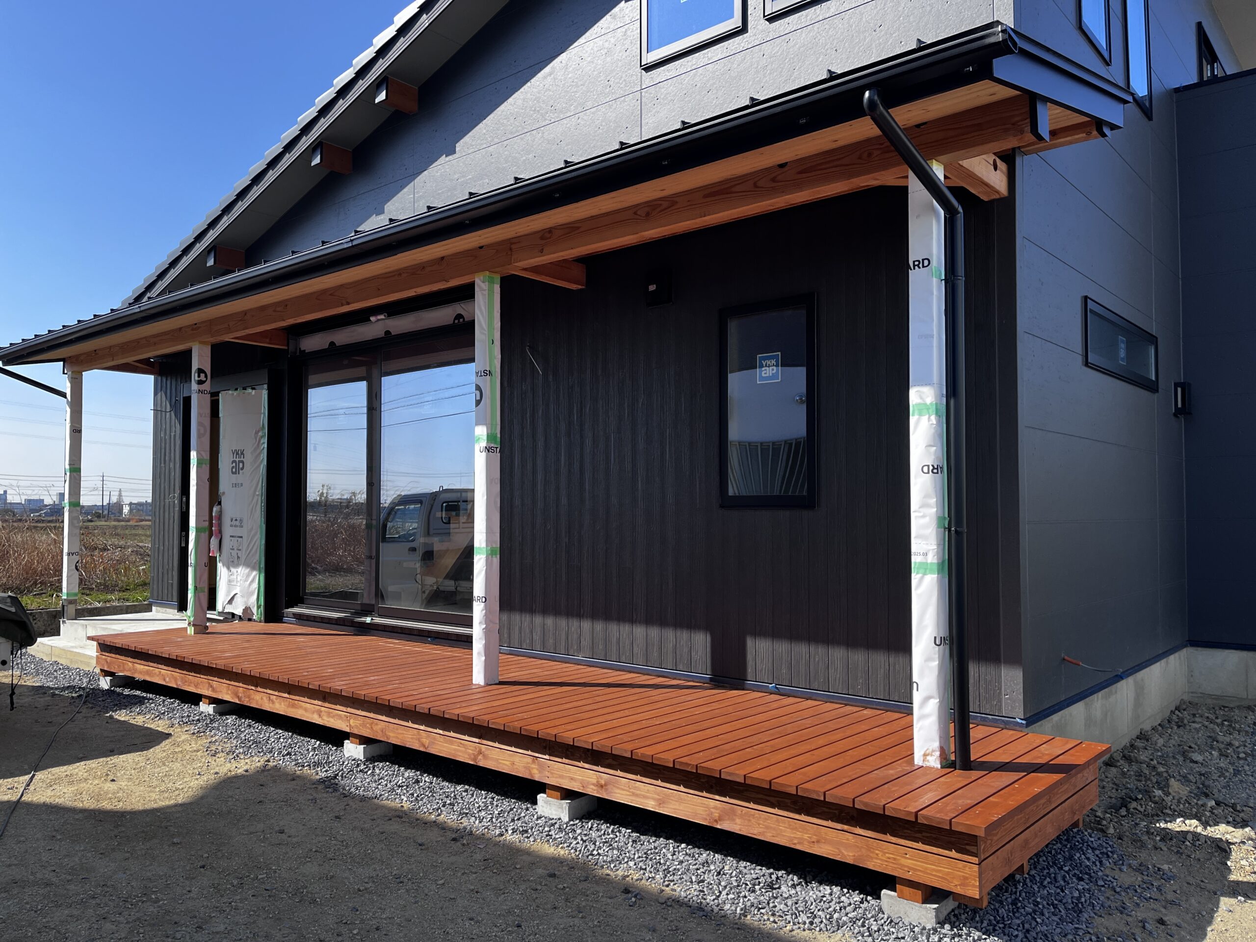 　ZEH仕様の自社モデルハウス建築中