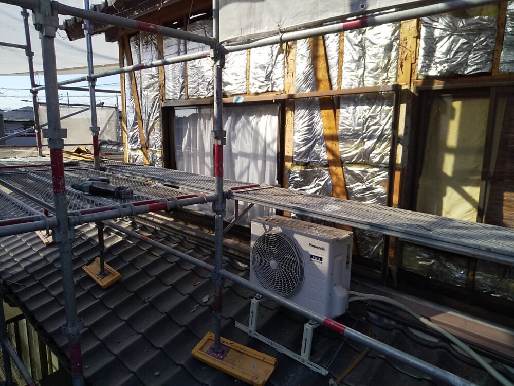 　外壁変更から内部の改修を伴う大規模改修工事