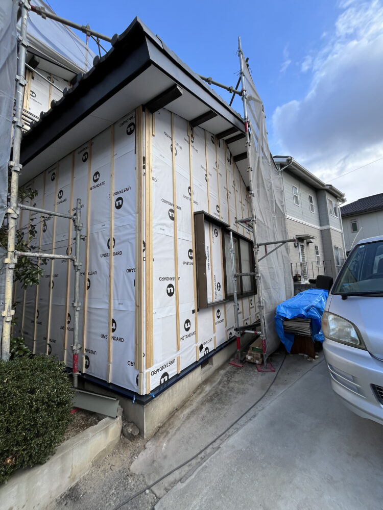 　外壁変更から内部の改修を伴う大規模改修工事