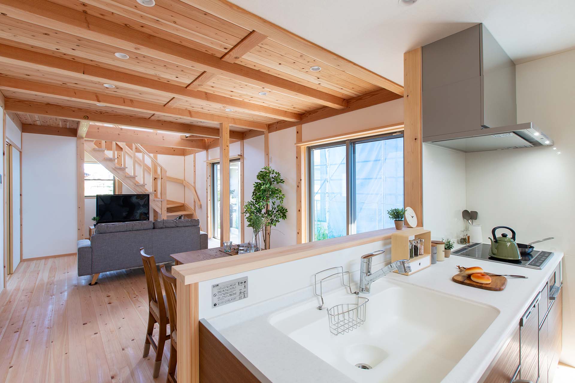 自然素材とパッシブデザインの家