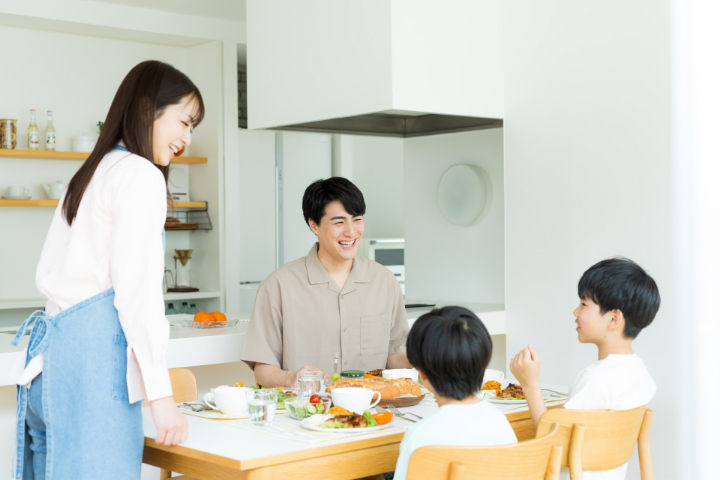 家族とのコミュニケーションが増える