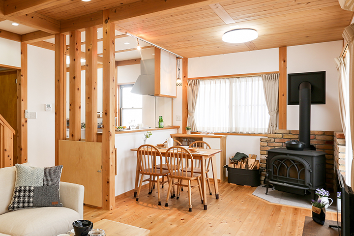 18帖のリビング