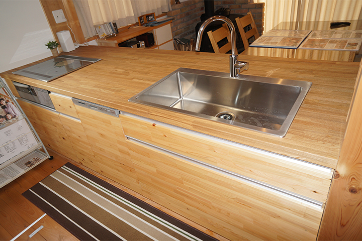 機能的なキッチン