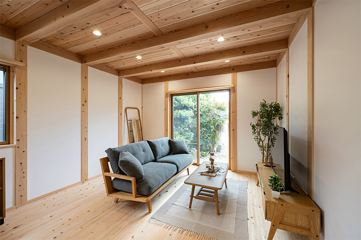 狭小地でも森林浴気分