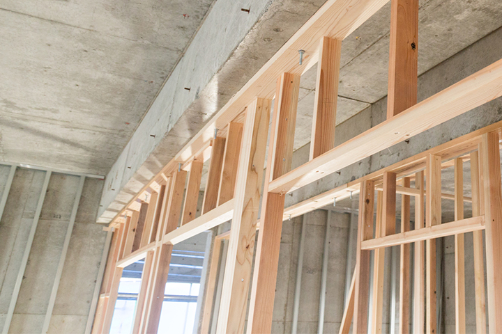 内装リフォーム 壁抜き工事