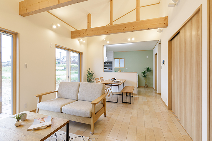 空間を広く見せる設計手法