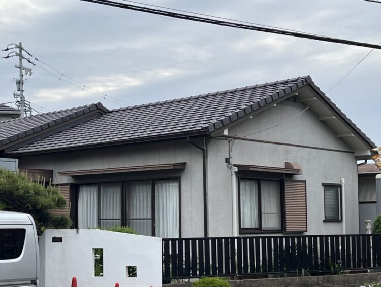 地震に不利な重たい屋根を軽くする屋根葺き替え工事